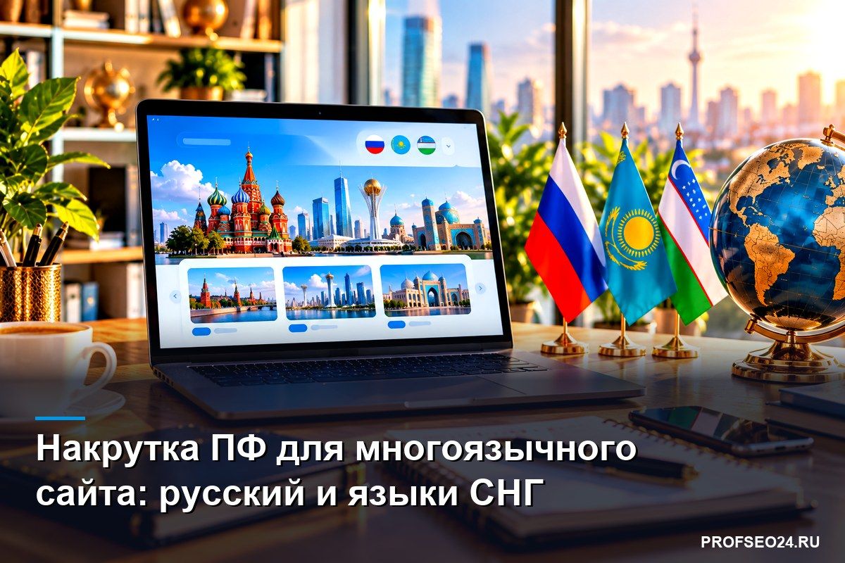 Накрутка ПФ для многоязычного сайта: русский и языки СНГ