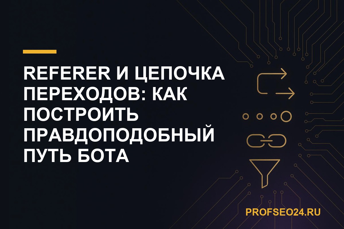 Referer и цепочка переходов: как построить правдоподобный путь бота