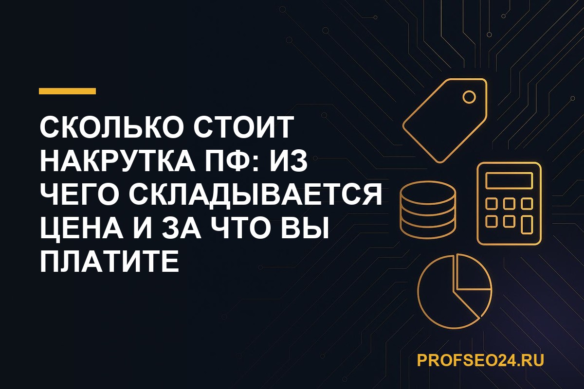 Сколько стоит накрутка ПФ: из чего складывается цена и за что вы платите